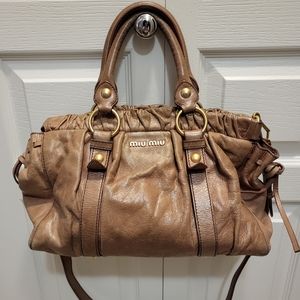 MIU MIU two way cross body bag